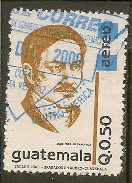 Guatemala  Scott  C864      Samayoa     Used
