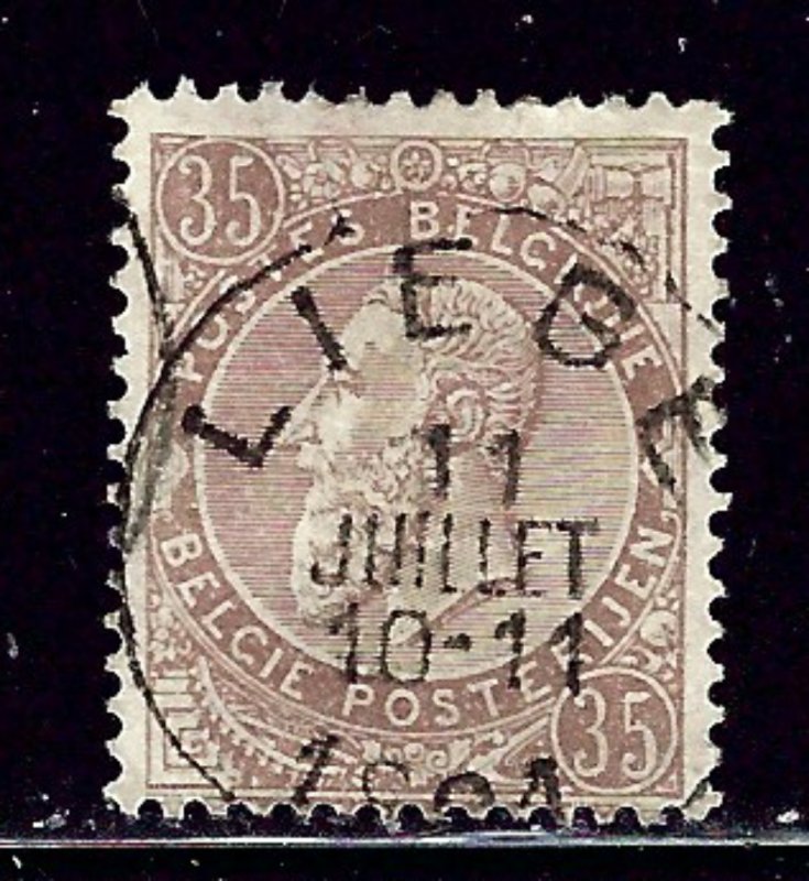 Belgium 57 used 1891 issue