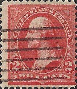 # 279Bh USED VERMILLION GEORGE WASHINGTON