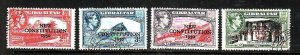 Gibraltar-Sc#127-30- id5-used KGVI set-New Constitution-1950-