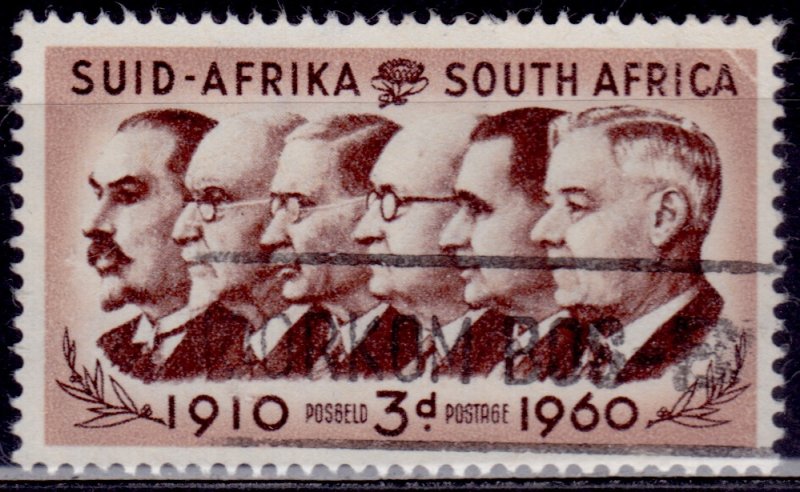 South Africa 1960, Prime Ministers, 3d, sc#235, used