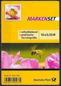 Germany 2012,Scott#2572A MNH, Booklet-Honey Bee