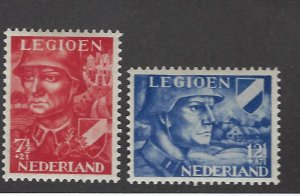 Netherlands 1942 Mint F-VF SCV$8.00...Nice Stamps!