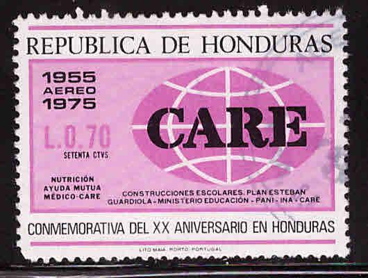 Honduras Scott C589 Used Care stamp