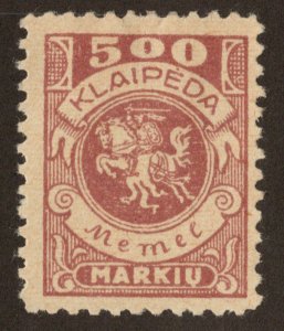 Memel Scott N26 Unused hinged.