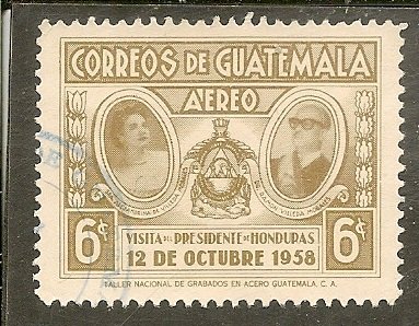 Guatemala  Scott C234   Visit of President   Used