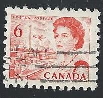 Canada #459 6c Queen Elizabeth II and Transportation