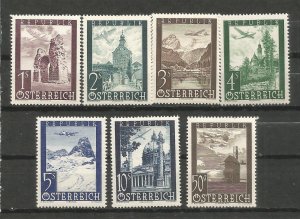Austria  # C47-53 MNH