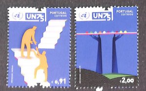 Portugal 2020, 75 years United Nations 2v, MNH