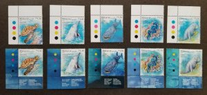 *FREE SHIP Malaysia Definitive Iconic Marine Life 2020 (stamp 1 2 color) MNH