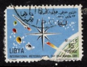 Libya - #277 International Meteorlogical day - Used