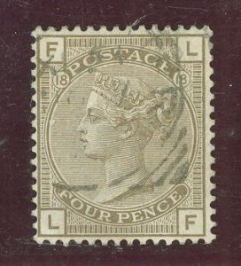 Great Britain #84 Used