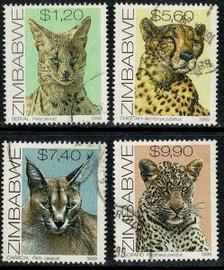 Zimbabwe #816-9 used complete wildcats