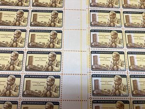 KAPPYSTAMPS US #1203-4 1962 DAG HAMMARSKJOLD MINT SHEETS NORMAL & ERROR FS2133