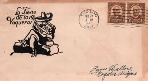 SPECIAL CACHET COVER ISSUED BY WESTERN STATES HOBBY CLUB FROM TUSCON AZ 1940