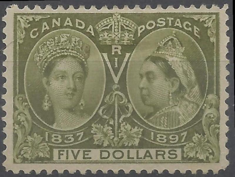 Canada Mint XF-H #65 -- $5 JUBILEE C$2000.00