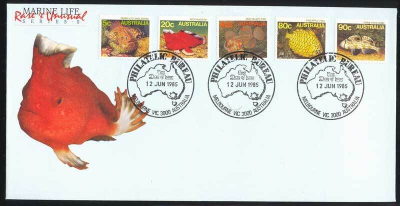 Australia 1985 Marine Life FDC Lot12422