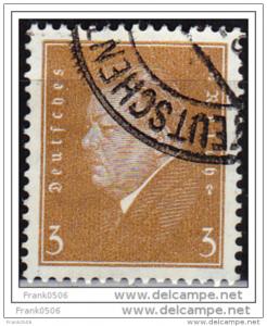 Germany, 1928, Pres. Ebert, 3pf, sc#366, used