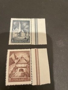 Yugoslavia sc B124,B125 MNH