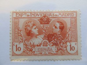 Spanien Espagne Spain 1907 10c Madrid Industrial Exposition fine MH* A5P2F239