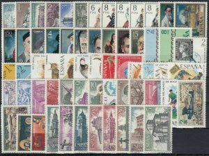 SPAIN 1971 Complete Yearset MNH Luxe