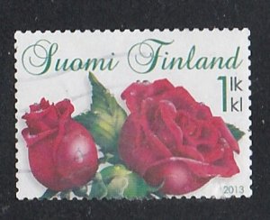 Finland # 1425, Roses, Used