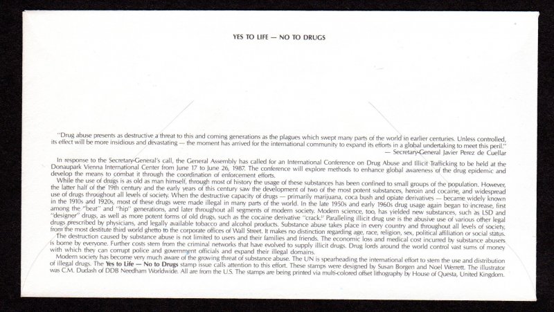 United Nations   Scott # 497  FDC       Lot 200524