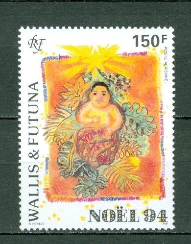 WALLIS AND FUTUNA 1994 CHRISTMAS #C180  MNH...$4.00