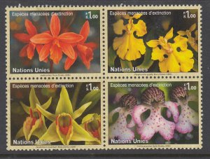 UN Geneva 439a Orchids MNH VF