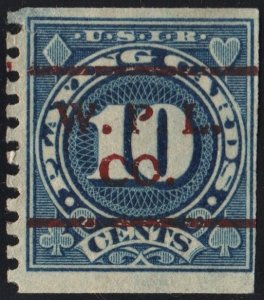 SC#RF20 10¢ Playing Card Stamp: Precancelled W.P.L.Co. (1926) Used