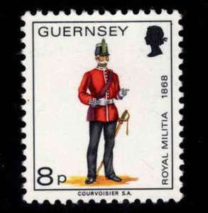 Guernsey Scott 105  MNH** Soldier in Uniform stamp