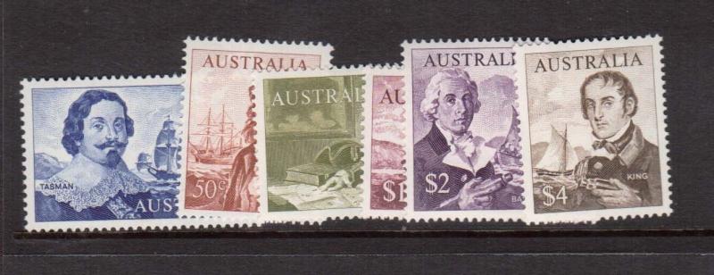 Australia #412 - #417 VF/NH