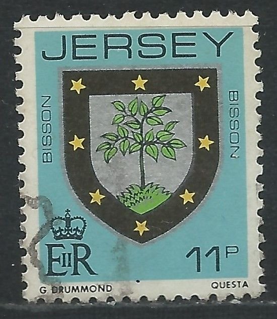 Jersey 1981 - 11p Arms - SG260 used