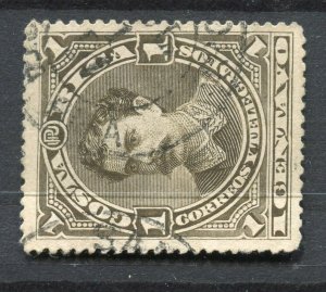 COSTA RICA; 1889 early classic Soto issue fine used 1c. value