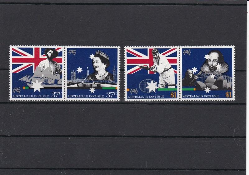 Australia Mint Never Hinged Stamps Cricket, shakespeare etc ref R 16357