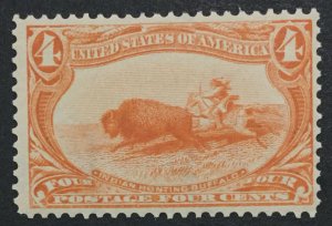 MOMEN: US #287 MINT OG NH #30725