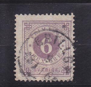 Sweden  Scott#  31  Used