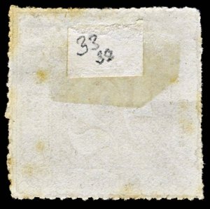 4736: Thurn and Taxis SG33 ½g Orange-Yellow. 1865. Sc#23 Mi37 MM Mint. C£38