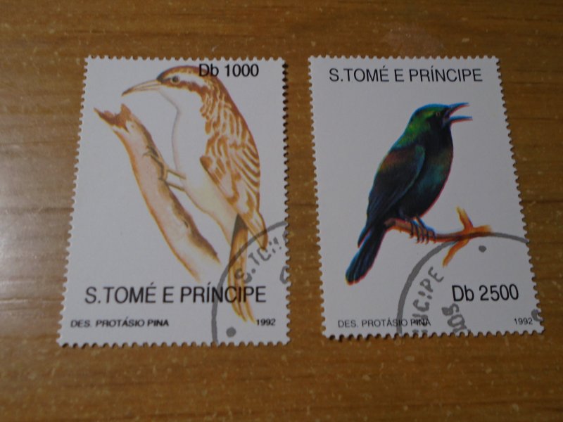 Birds : St Thomas & Principe #  1054i/l  used