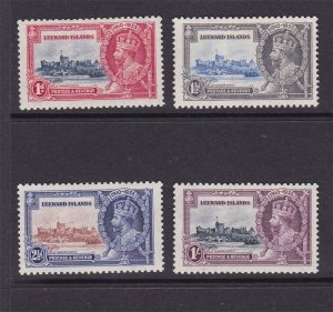 Leeward Islands 1935 Silver Jubilee Sc 96-99 set MH