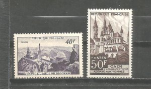 France #  673-674 ,  MNH