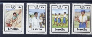 1985 Scouts Lesotho Girl Guides 75th anniversary IYY