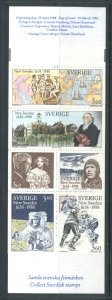 Sweden 1677a MNH bklt cgs