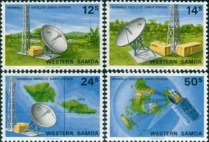 Samoa 1980 SG574-577 Satellite set MNH