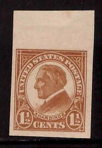 USA Scott 576 MNH** Harding Imperforate stamp