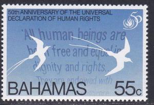 Bahamas # 906, Human Rights, NH, 1/3 Cat.