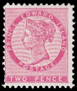 Prince Edward Island Scott 5 (1862) Mint H F, CV $8.50 M
