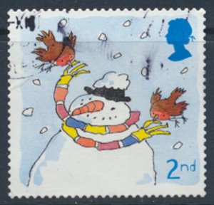 GB SG 2238  SC# 2002  Christmas 2001   Used   see scan