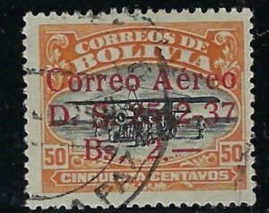 Bolivia C56 Used 1937 issue (ak5352)