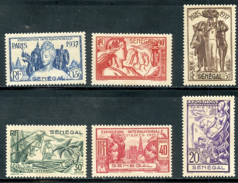 RK37592 SENEGAL 172-7 MH SCV $10.50 BIN $4.75 (2)